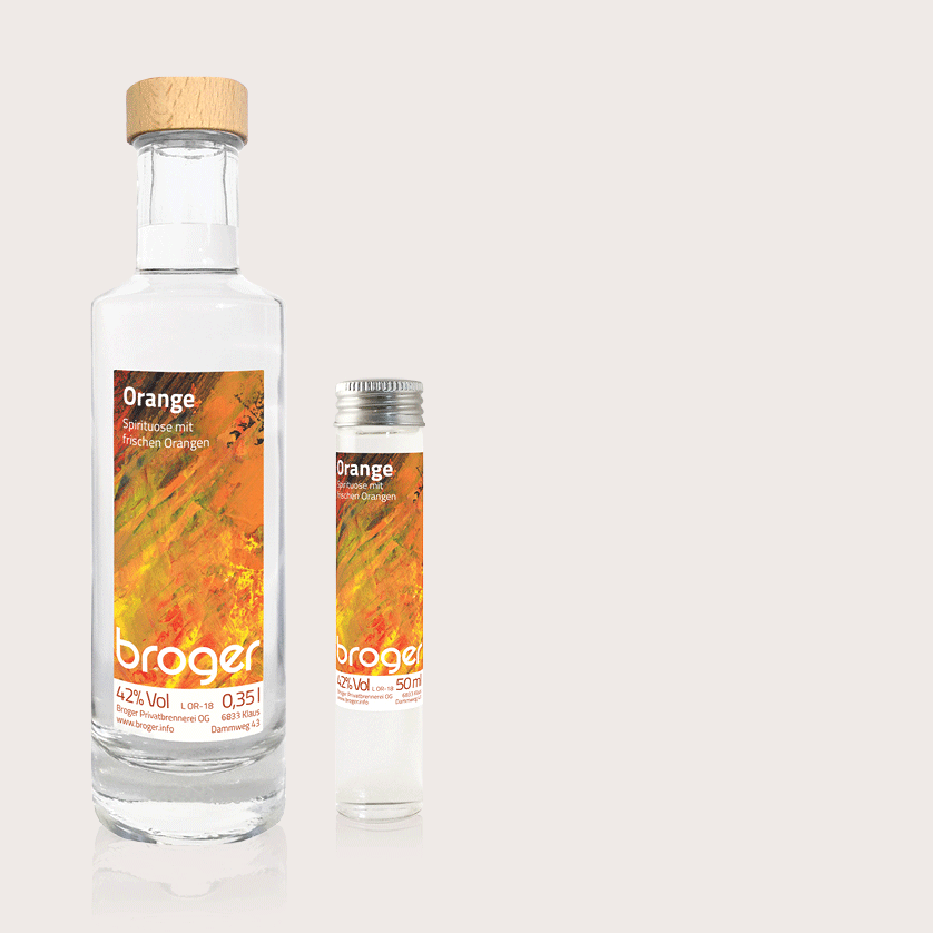 Orangenspirituose